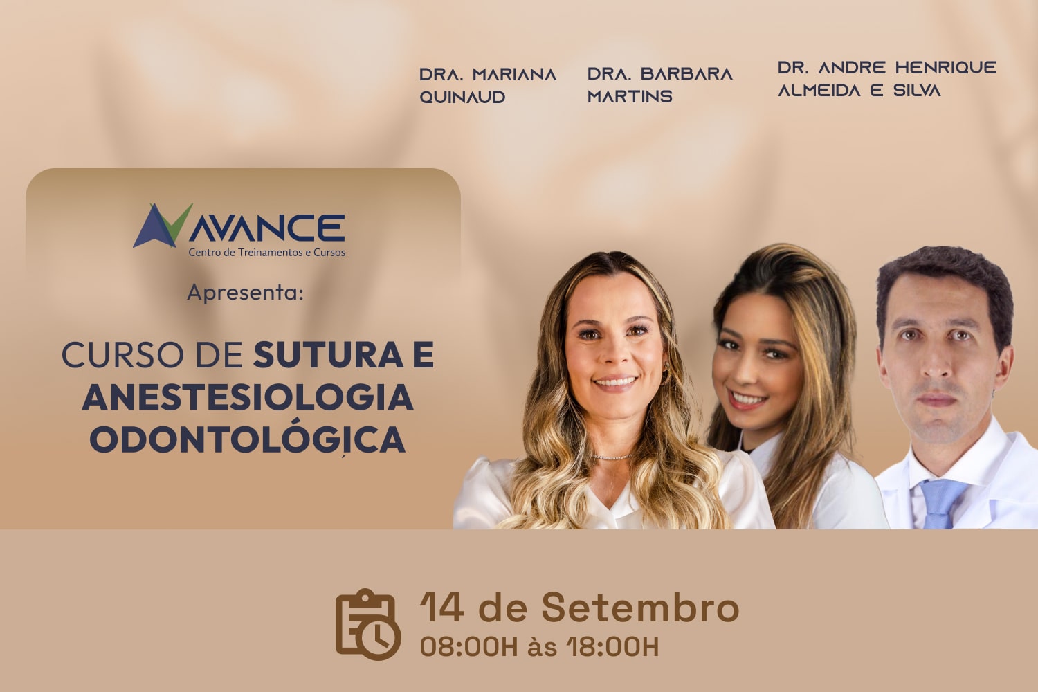 Curso de Sutura e Anestesiologia Odontológica